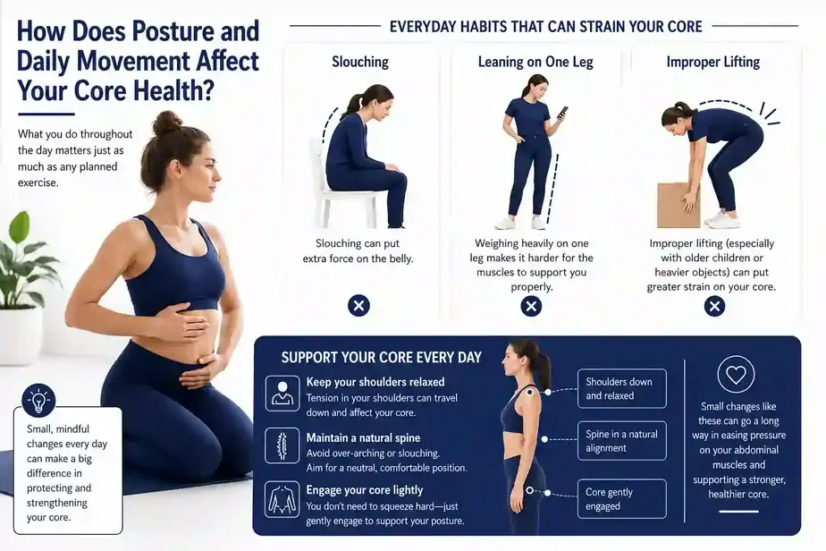 How Does Posture and Daily Movement Affect Your Core Health Hickstead?