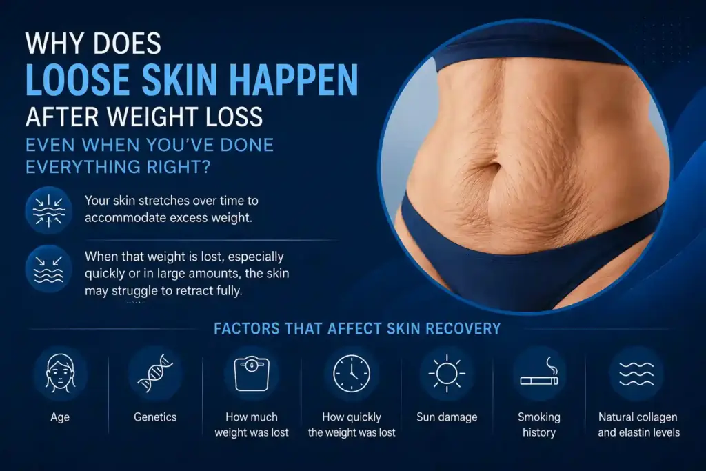 Why Does Loose Skin Happen After Weight Loss Even When You’ve Done Everything Right Hickstead?