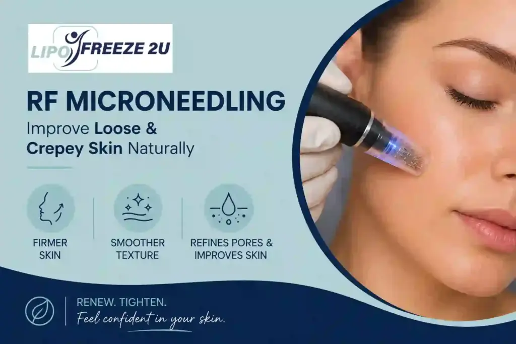 Can RF Microneedling Help Improve Loose and Crepey Skin Hickstead?